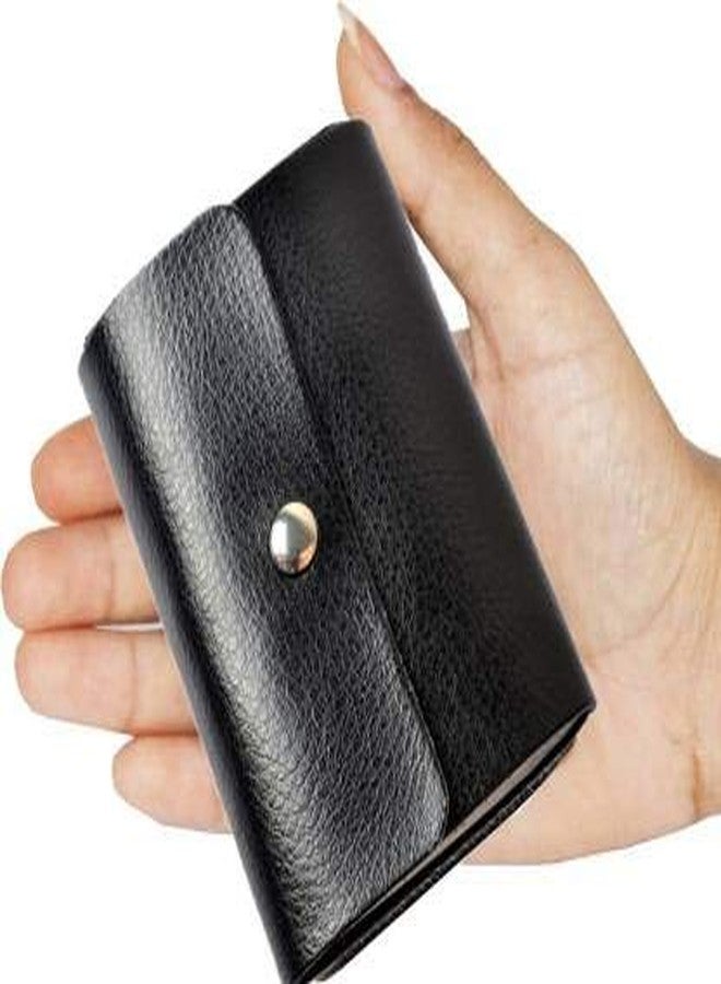 OFIXO Credit Card Holder Protector Credit Card Wallet Slim Metal Credit Card Case for Women or Men (Dark Black) - Image 5